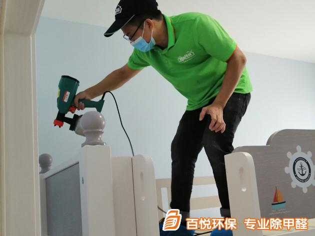 佛山怡翠晉城新房甲醛處理現(xiàn)場 佛山新房甲醛處理