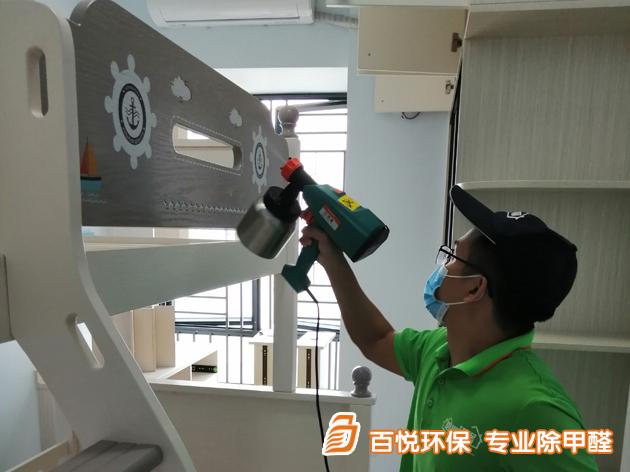 佛山怡翠晉城新房甲醛處理現(xiàn)場 佛山新房甲醛處理