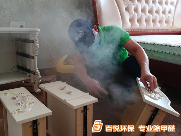 佛山怡翠晉城新房甲醛處理現(xiàn)場 佛山新房甲醛處理