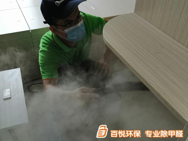 佛山怡翠晉城新房甲醛處理現(xiàn)場 佛山新房甲醛處理